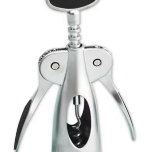 Premium Silver Winged Corkscrew