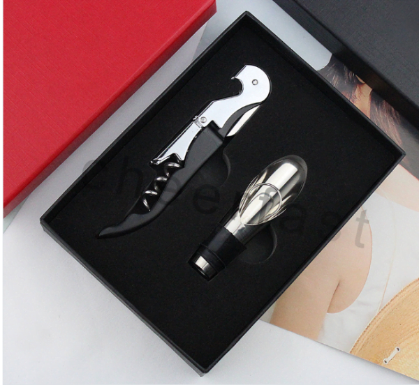 Waiters Corkscrew & Pourer Gift Set