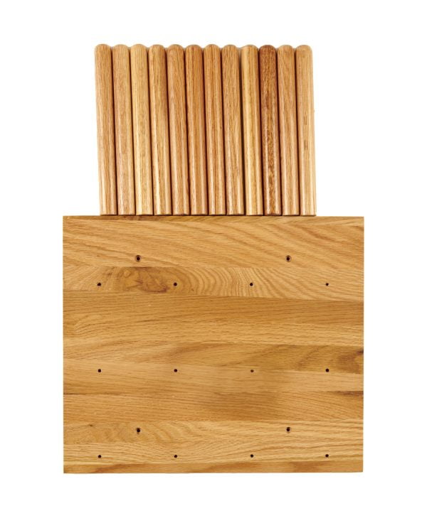 Solid Oak Peg Board with Solid Wooded Pegs